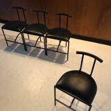 4 chaises Tokyo , design Rodney Kinsman 1985