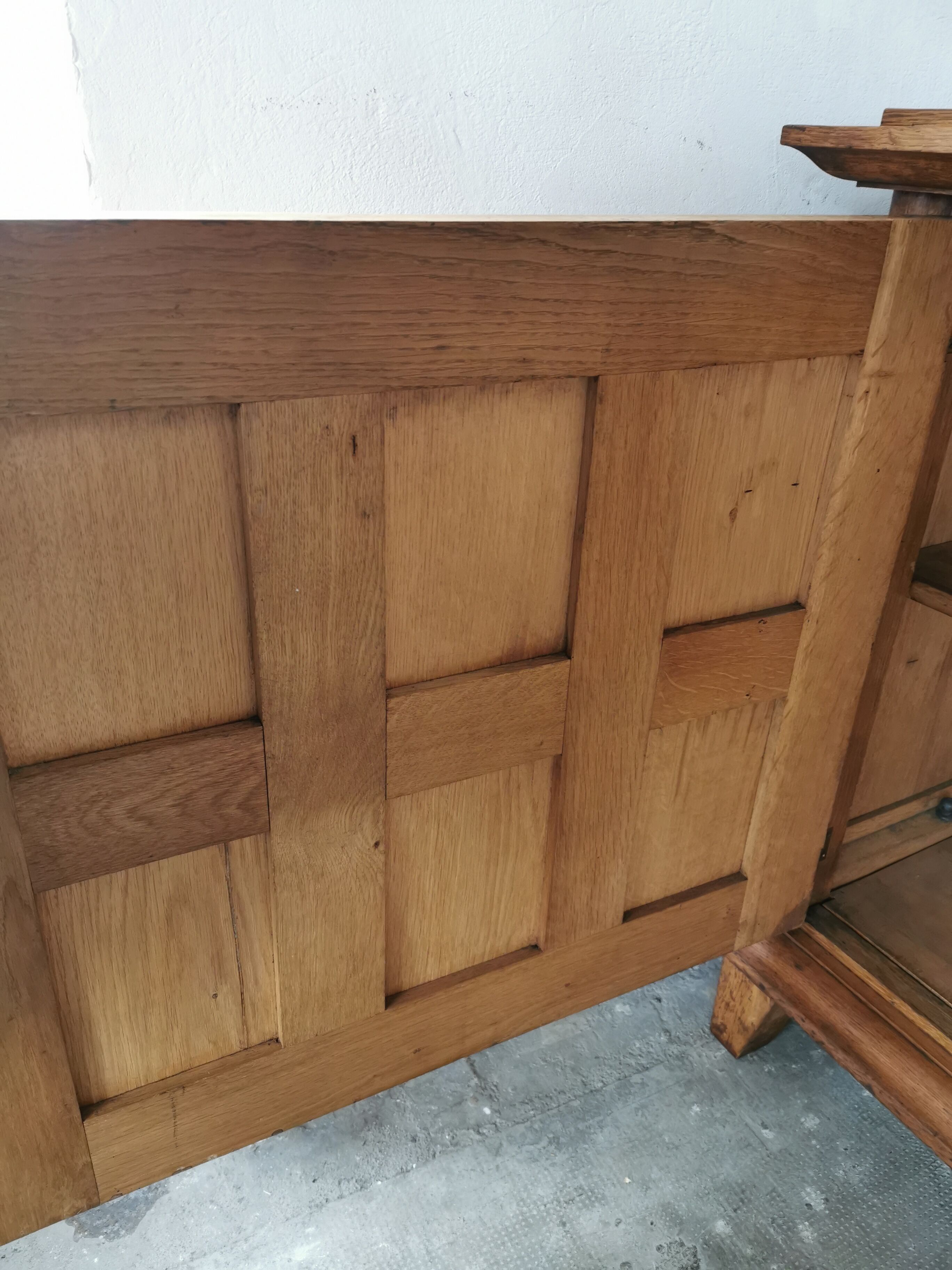Solid oak sideboard from the 40s