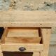 Superb old beech wood carpenter's workbench - Trade furniture - Console