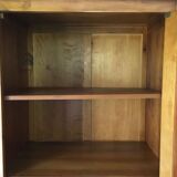 70s cherry maker cabinet