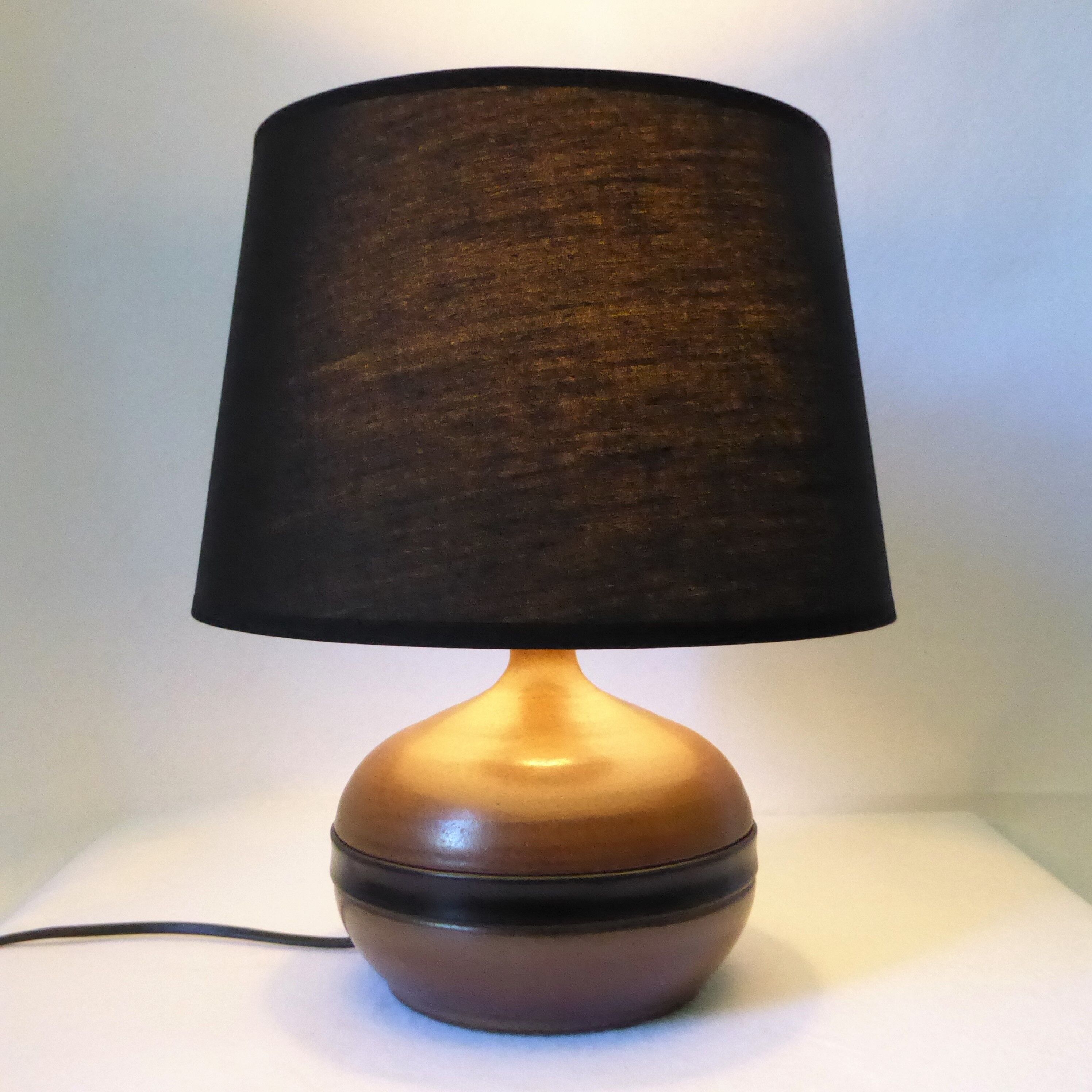 Hamm ceramic lamp 1960