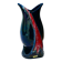 Vase Vallauris forme libre moderniste 1950-60 Bleu rouge