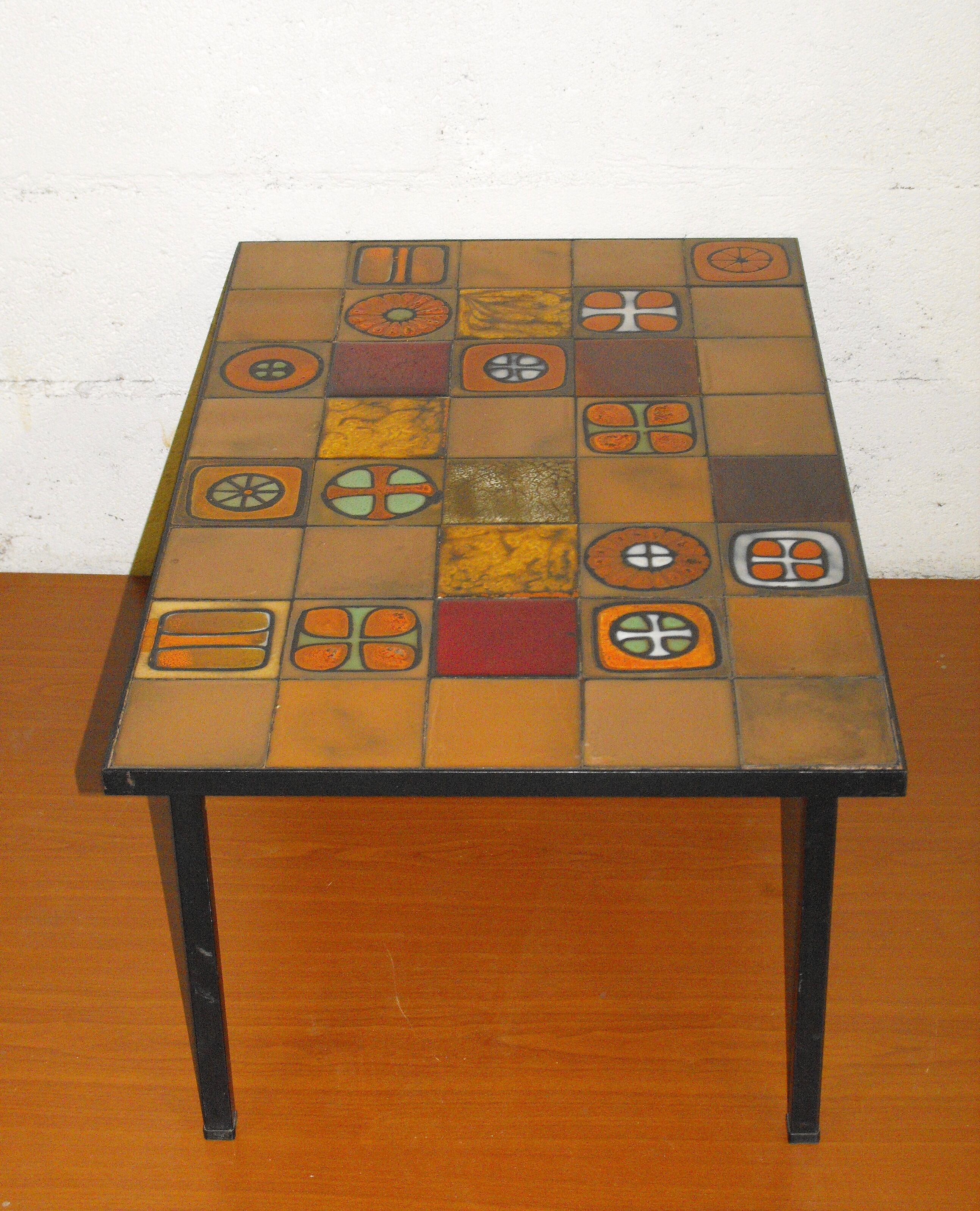 60s ceramic coffee table