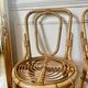 Pair of vintage rattan chairs