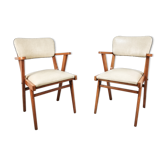 Pair of Scandinavian armchairs 1960