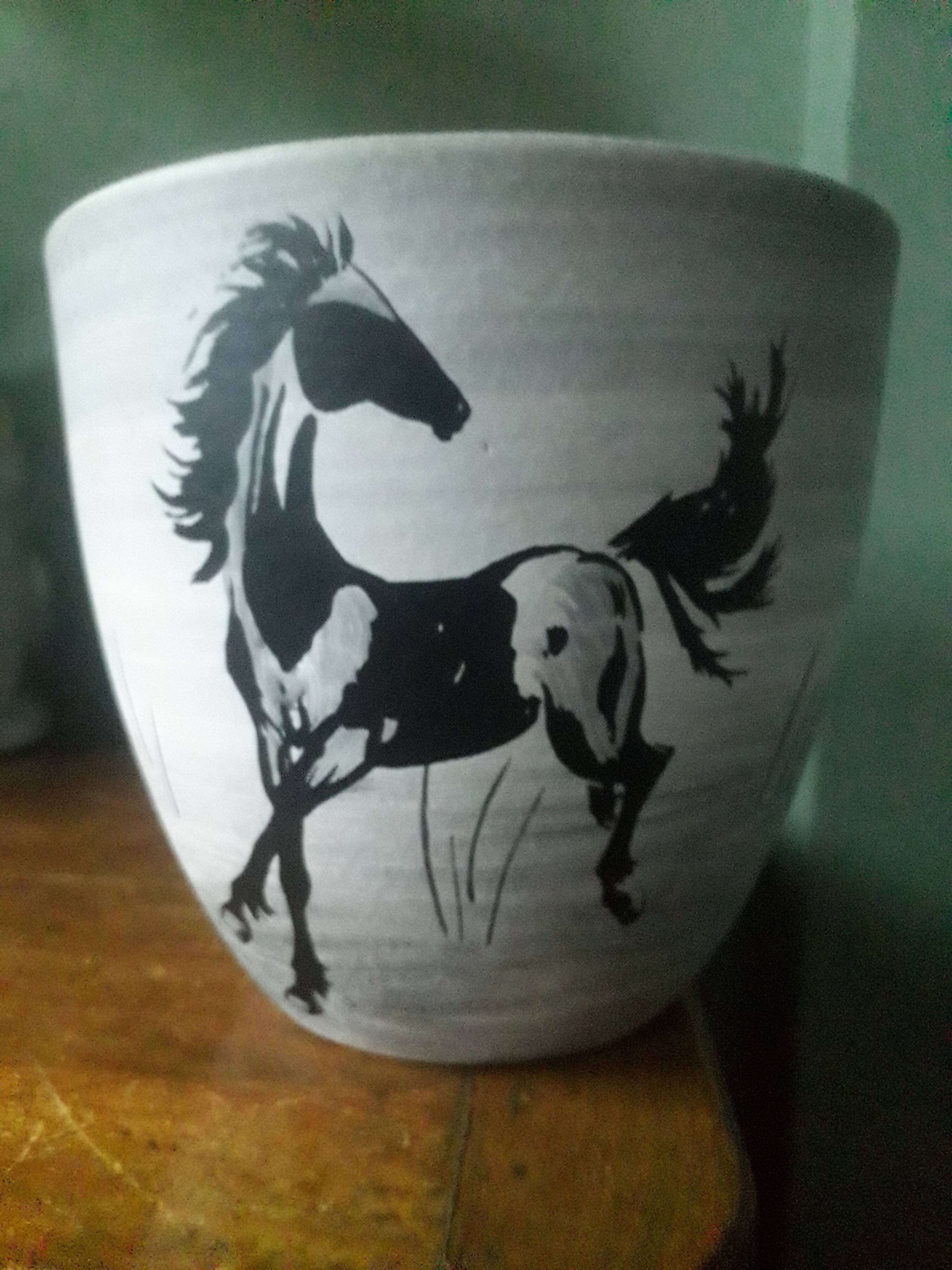 Ceramic signed Millet Sèvres