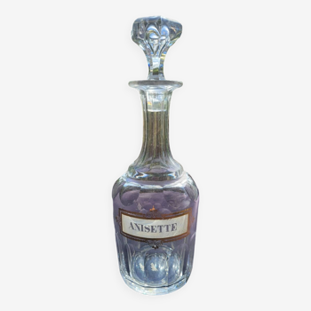 Carafe st louis  " anisette "