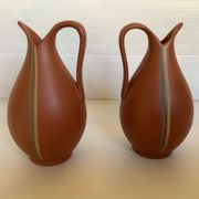 Paire de vases terra cotta Sawa foreign