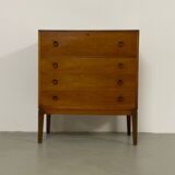 Danish Chest of Drawers Vanity by Peter Hvidt 1950s