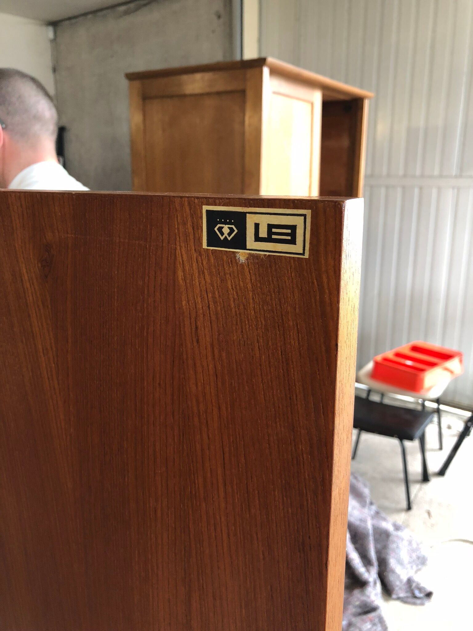 Buffet en teck scandinave