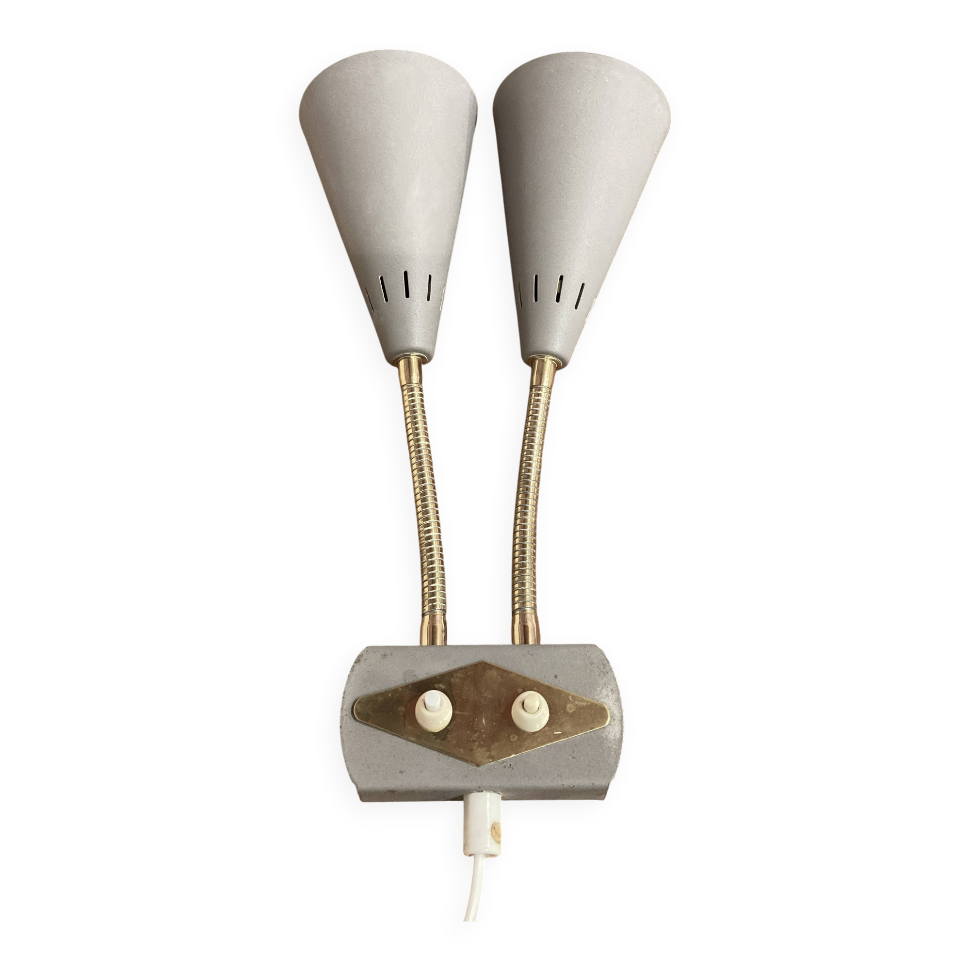 Large double wall light "1950 design".