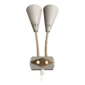 Grande applique double "design 1950".