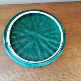 Vintage slip coaster signed FPP Vallauris