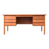 Mid-Century Danish Teak Desk, 1970s.