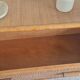 Vintage rattan chest of drawers