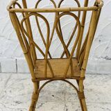 Vintage bamboo plant stand