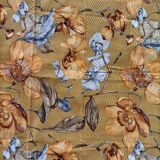 Floral tablecloth