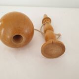 Old wooden Bilboquet Height 23 Cm