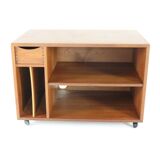 Meuble audio vintage Dyrlund en teck 'Glämmel'
