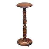 Turned wooden plant stand