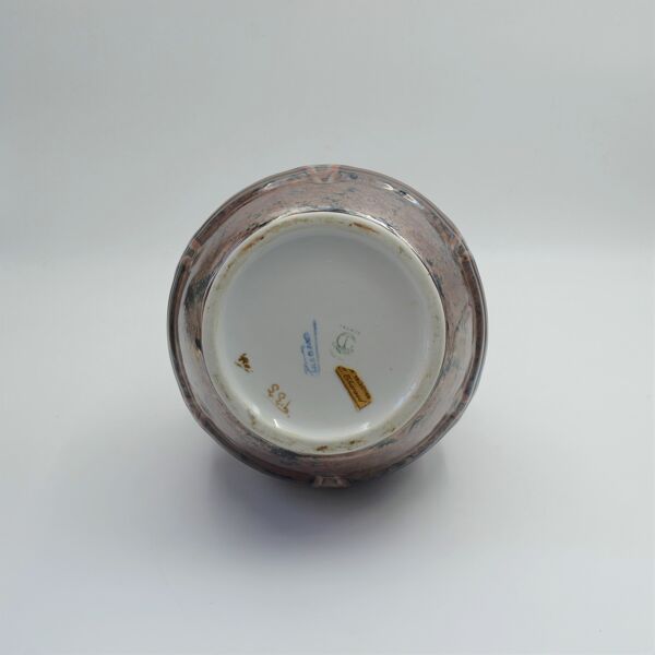 Vase Muflier en porcelaine de Limoges de Camille Tharaud