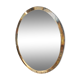 Miroir biseauté oval