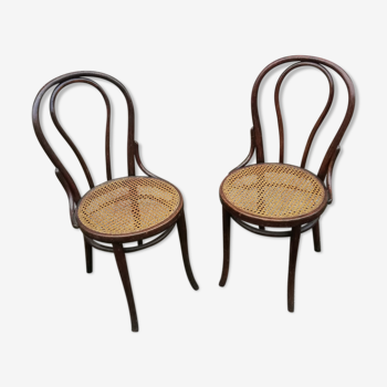 Paire de chaises bistrot Thonet