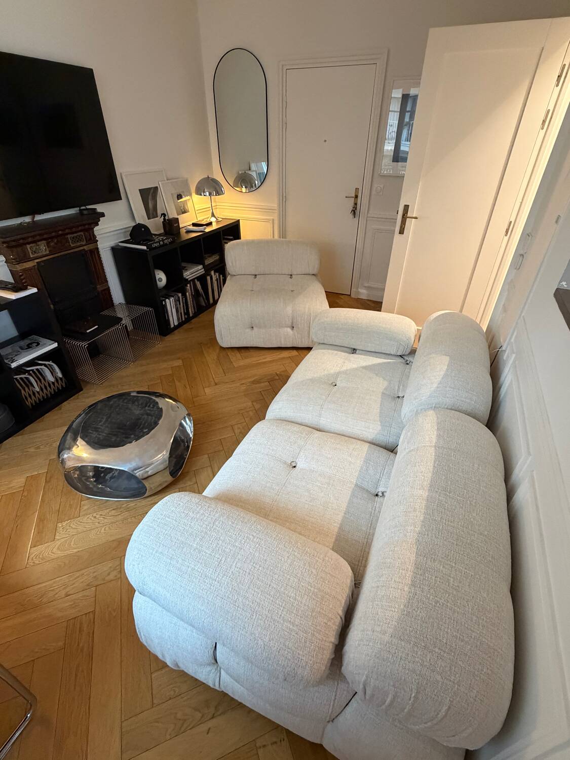 Modular 3-seater sofa