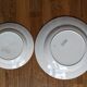 Dish Sarreguemines aude and a plate