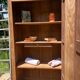 Bonnetière bois clair/ armoire une porte