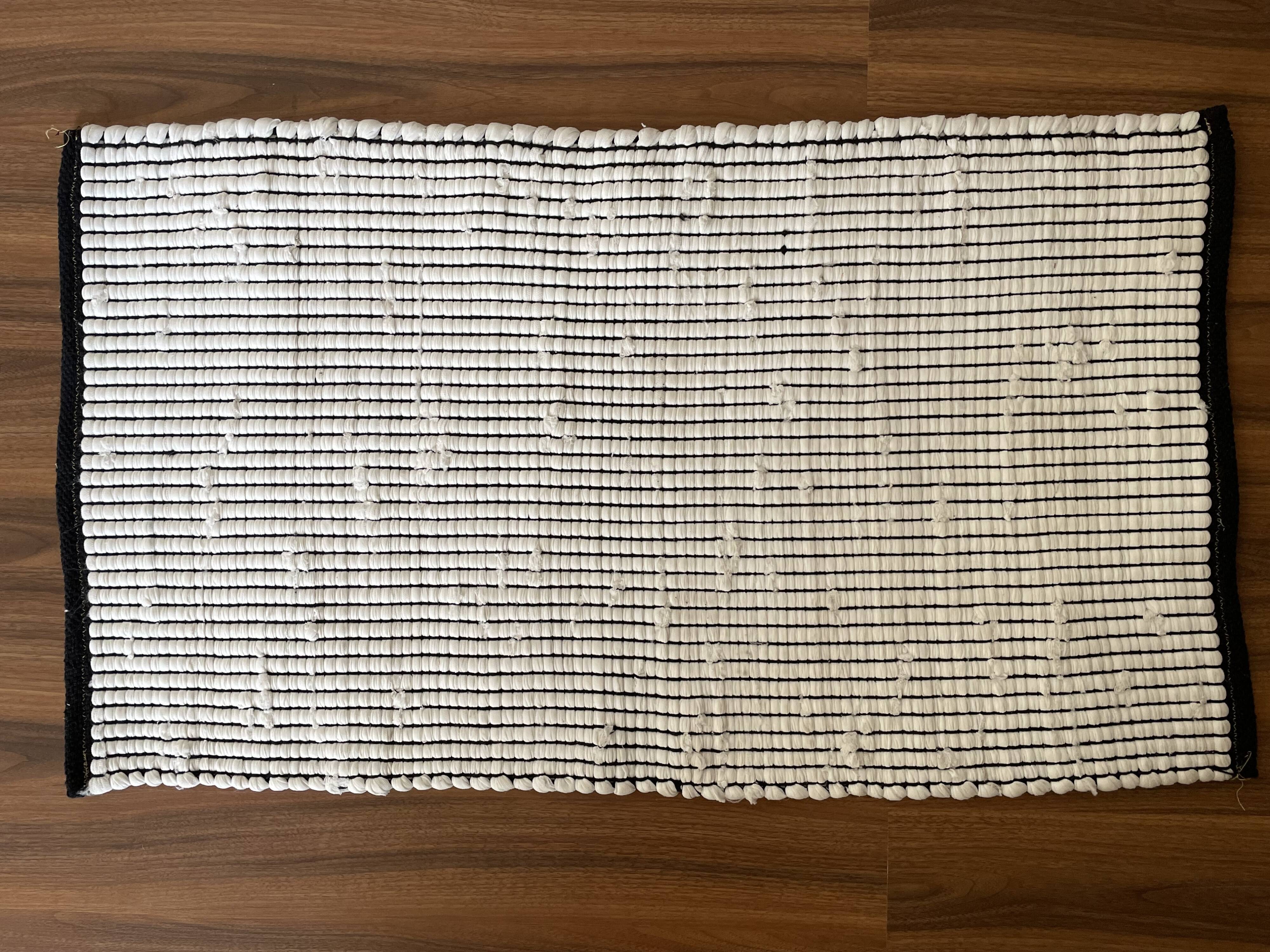 2 x 3 Ft - Cotton Handmade Entryway Organization, Door Mat.