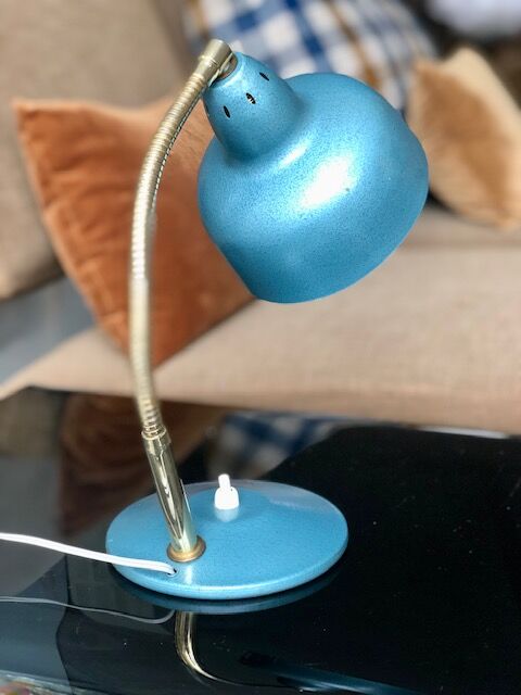 Metal casserole lamp