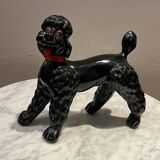 50s plaster poodle