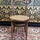 Suite de 6 chaises bistrot en cannage Thonet restaurées