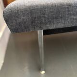 Gray sofa bench