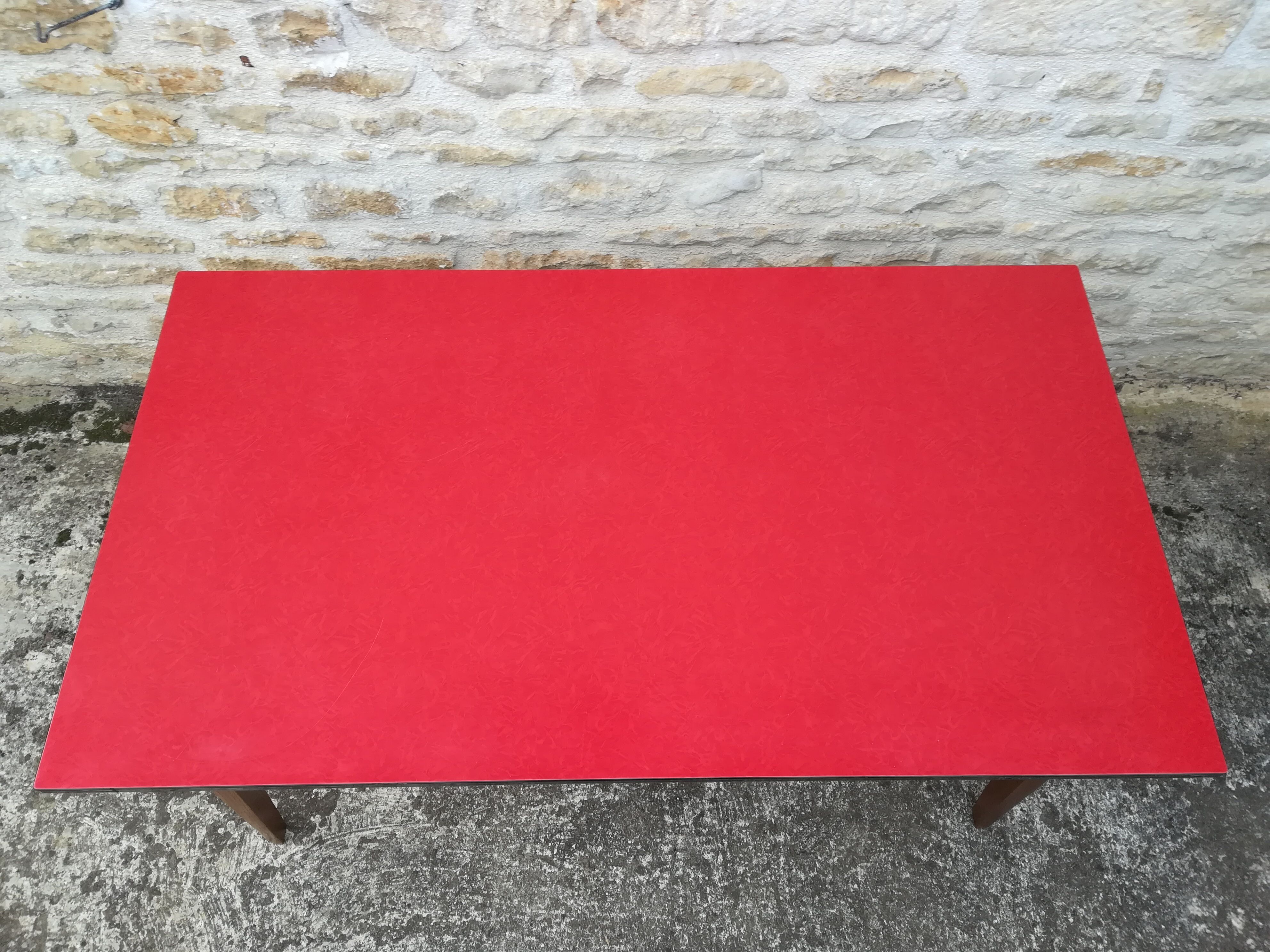 Table top formica oak base