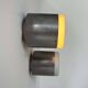 Set of 3 vintage Raak wall lights, aluminum and opaline, Holland 1960