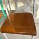 Set of 4 mismatched old school style chairs