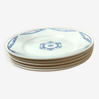 Andrea plates from Givors earthenware