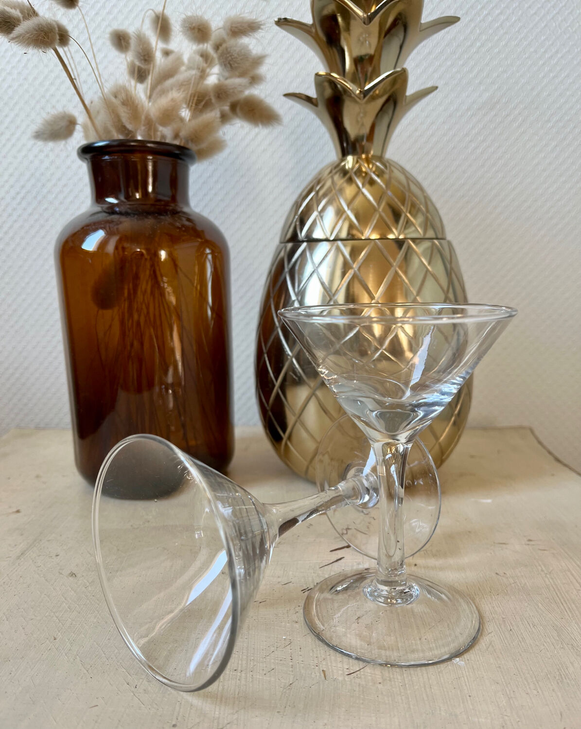 Coupes cocktail vintage