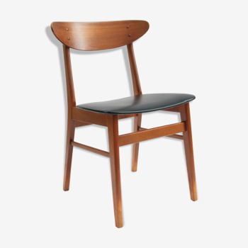 Scandinavian chair in Teak Farstrup Denmark, 1960s