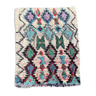 Vintage moroccan carpet from the azilal region 110x160 cm