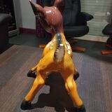 Bambi in glazed earthenware