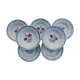 Lot 6 old plates Sarreguemines DIGOIN juliette collection