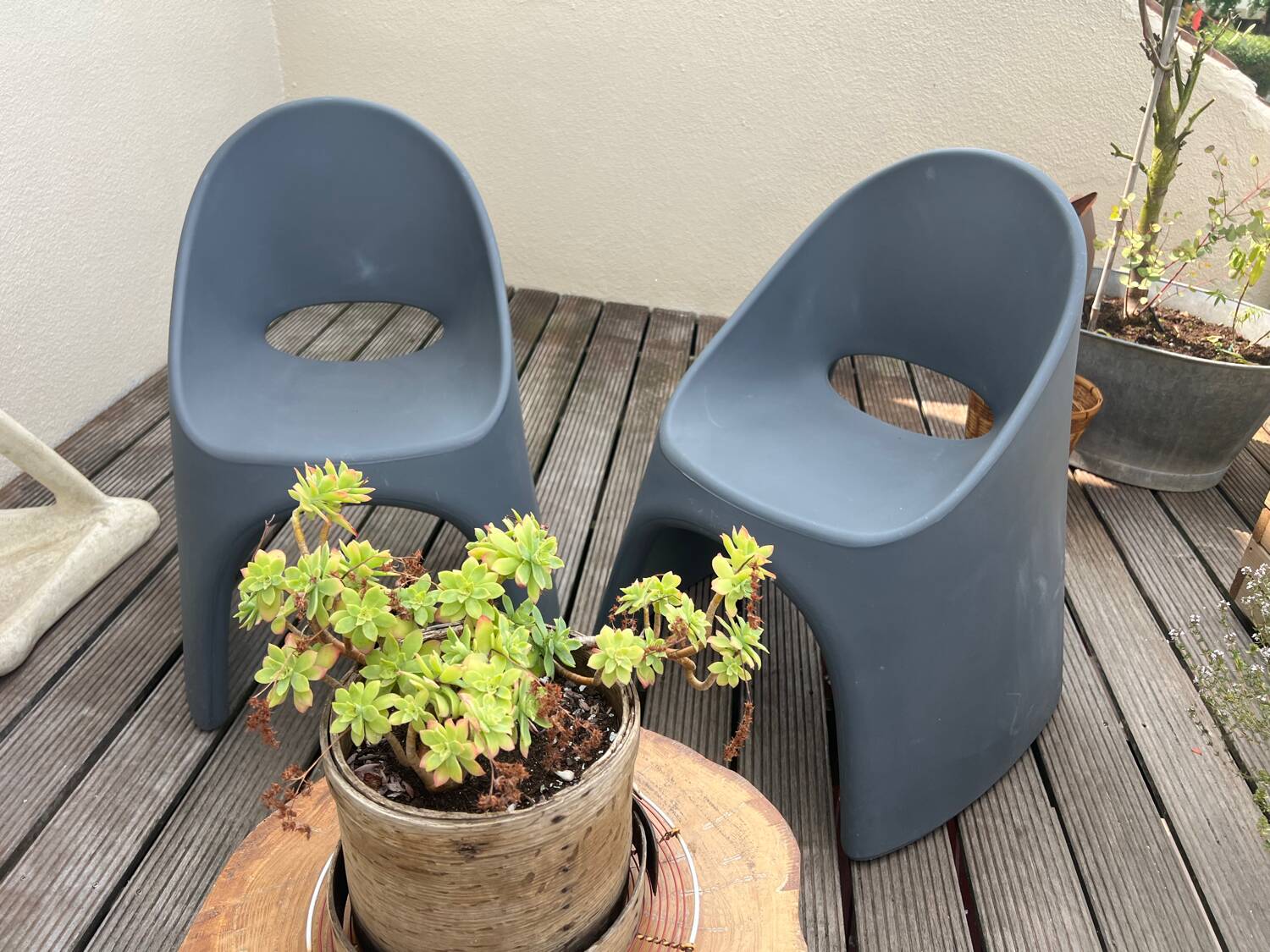 Pair of Slide armchairs from the 80s