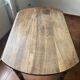 Table Extensible Bois Massif 2 Tiroirs