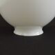French Vintage White Opaque Glass Medium Replacement Glass Globe Shade 205