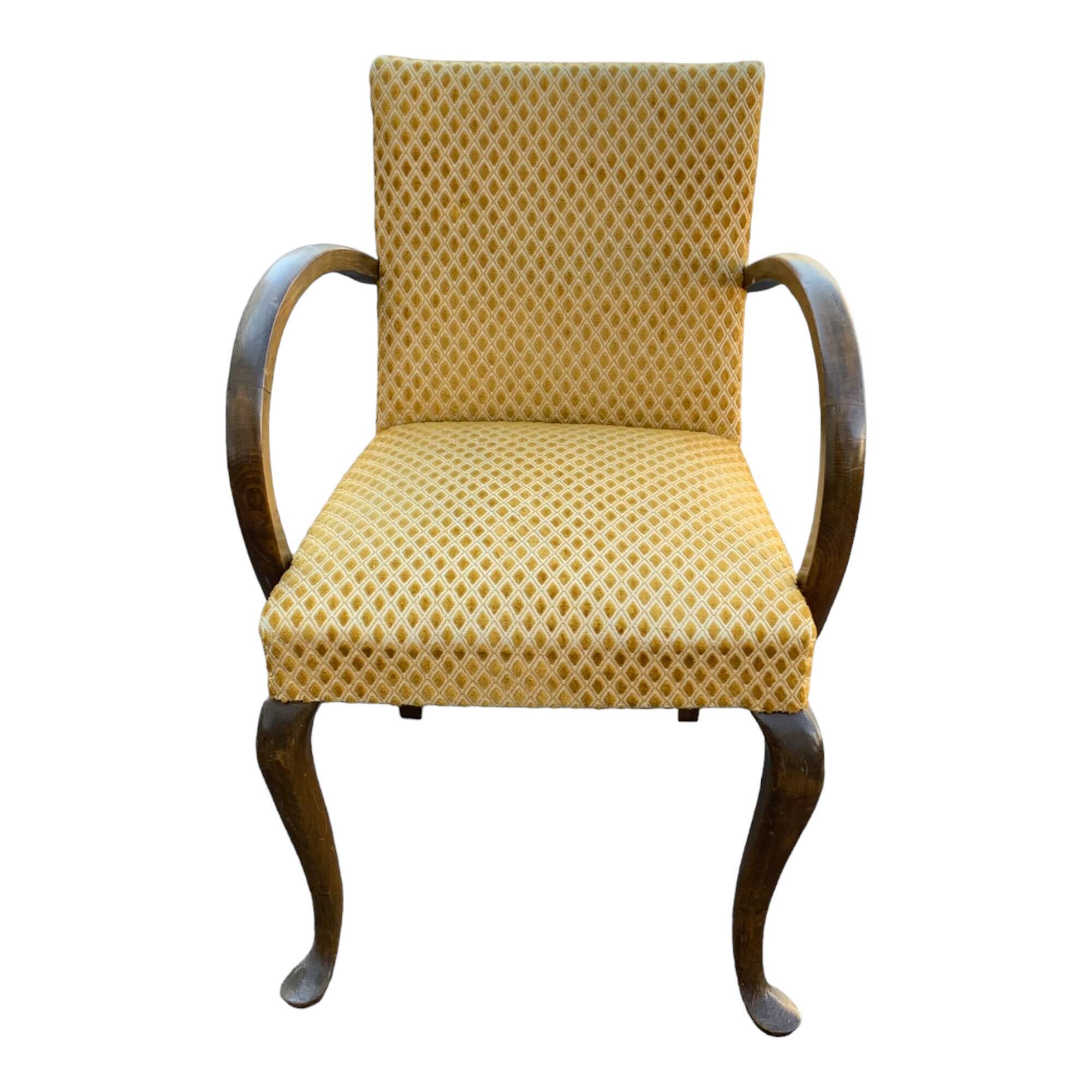 Lot de 4 fauteuils bridge