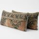 Set of 2 vintage Turkish cushion covers 41x119 cm