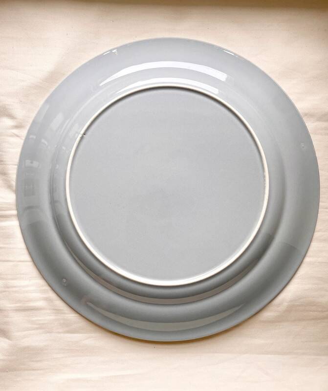 Round Dish 32 cm - Salins les Bains Vintage